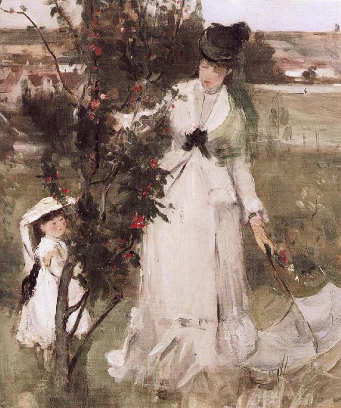 Berthe Morisot Detail of Hide and seek Sweden oil painting art